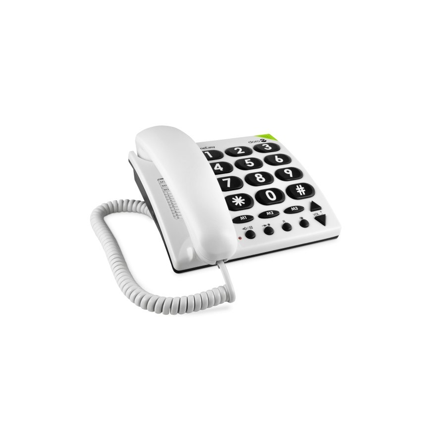 Doro PhoneEasy 311c Analoginen puhelin Valkoinen