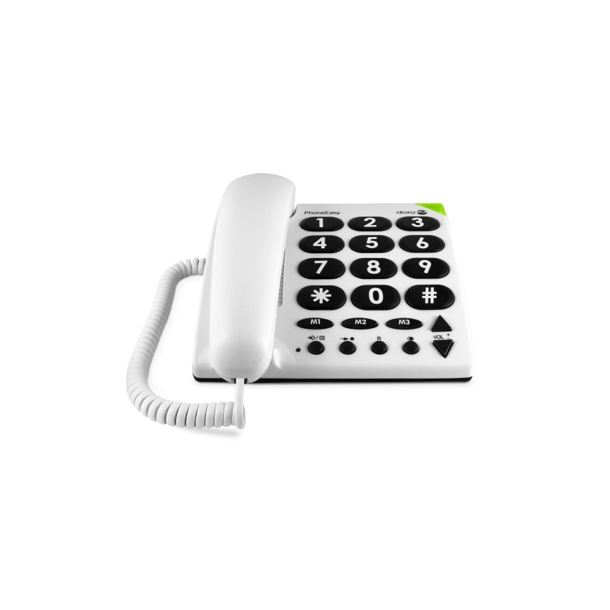 Doro PhoneEasy 311c Аналоговый телефон Белый – 3