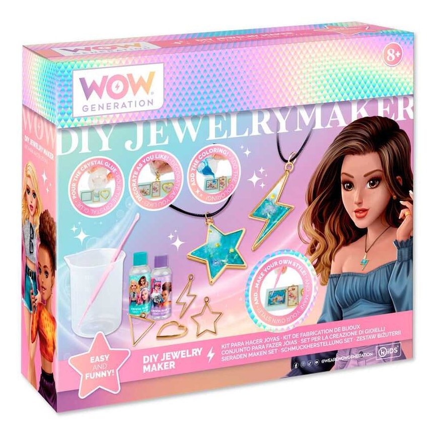 Vaikų Euroswan - Licenciniai priedai Papuošalų kūrimo rinkinys - WOW karta – 3