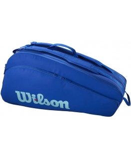 Wilson Ultra V5 Tour moterų krepšys, 12-vnt., mėlynas