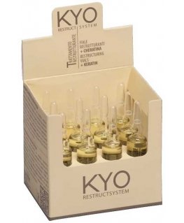 Ronney „Kyo Restruct System“ regeneratiivsed ampullid keratiiniga, 10 ml