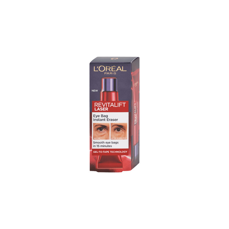 L'Oreali igapäevane hooldus silmaaluste kotikeste jaoks Revitalift laser (Silma kottide kohene kustutaja) 15 ml