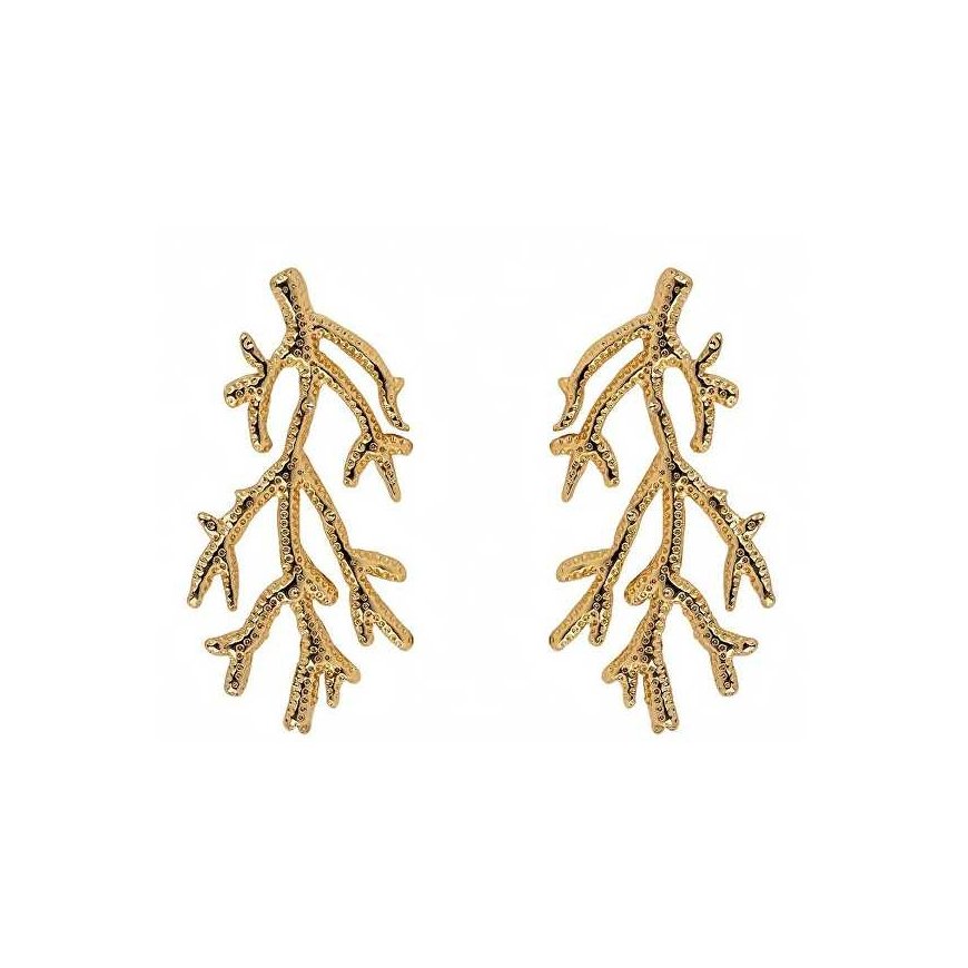 Emily Westwood Coral Shaped Earrings Camilla EWE250217G