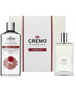 Cremo Bourbon & Oak komplekt - keha hooldus kingituskomplekt