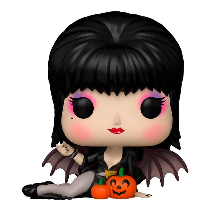 Funko POP figuur Elvira Pimeduse Emane Elvira koos kõrvitsatega
