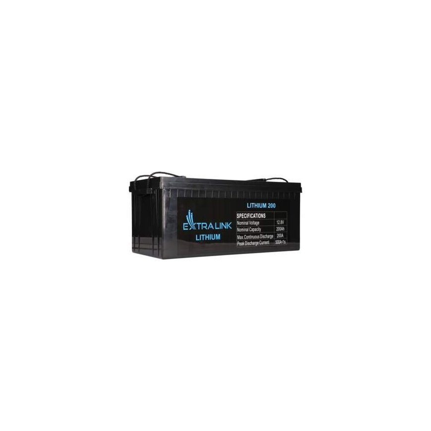 Battery LiFePO4 12.8V 200Ah BMS Bluetooth Mat