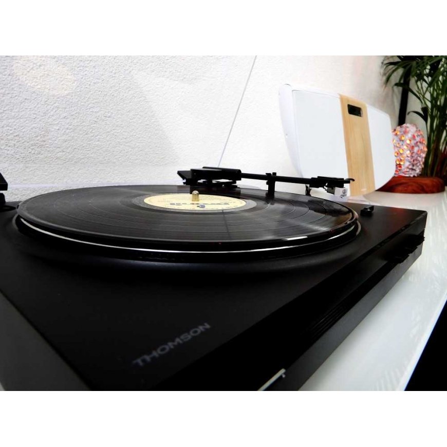 Stereo set / Digital mini music center with turntable THOMSON TT350 & MIC401 – 5