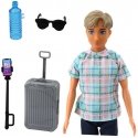 Lean Toys Poiss nukud koos kohvri ja tarvikutega Lean Toys Poiss nukud koos kohvri ja tarvikutega