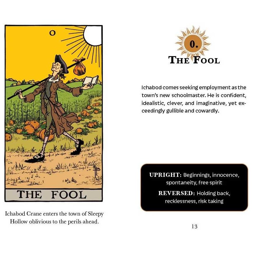 Schiffer Publishing Unekõne Sleepy Hollow Tarot Kaardid – 5