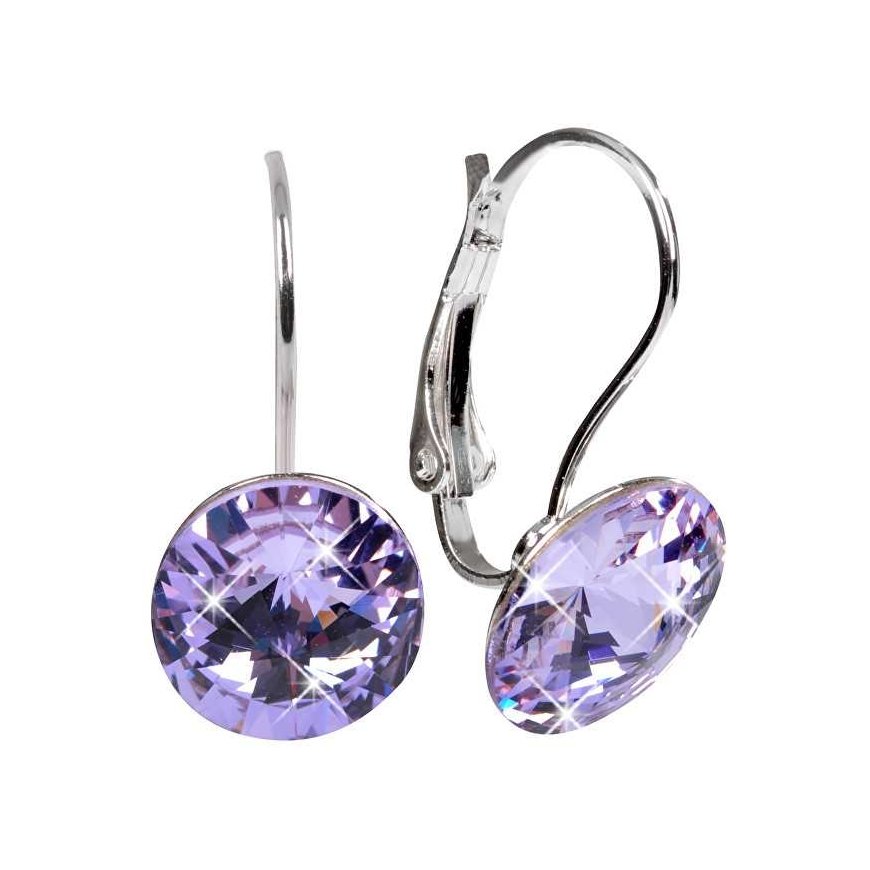 Levien Elegant Rivoli Violet auskari