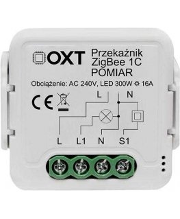 OXT relay module for circuit measurement 16A ZigBee TUYA