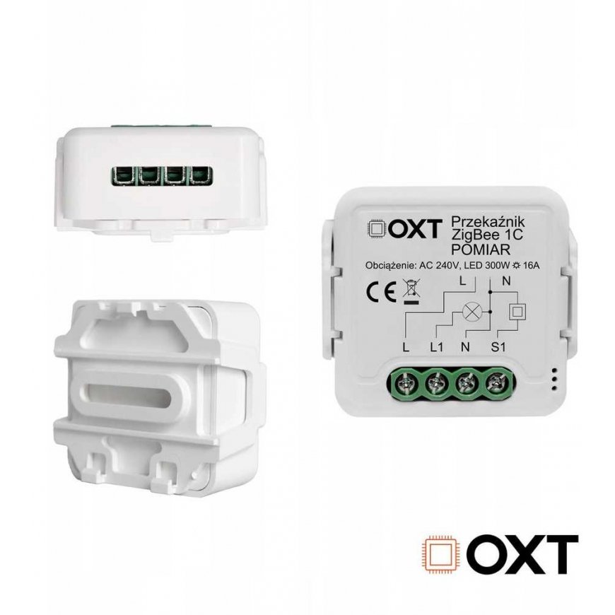 OXT relay module for circuit measurement 16A ZigBee TUYA – 2