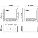 Modulis OXT relė 1 grandinės matavimui 16A ZigBee TUYA Modulis OXT relė 1 grandinės matavimui 16A ZigBee TUYA