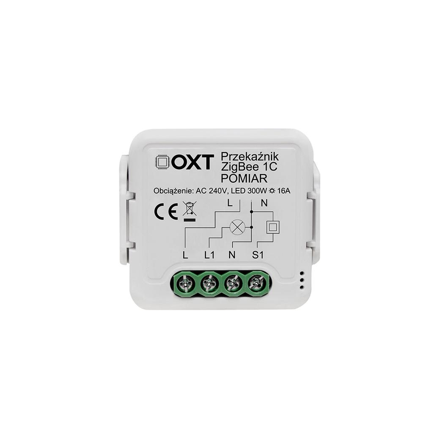 Модуль OXT реле 1 цепи для измерения 16A ZigBee TUYA – 5