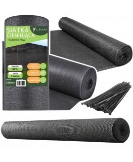 Тканевая занавеска для забора, балкона, 1.5 x 25 м, 140 г/м², серая