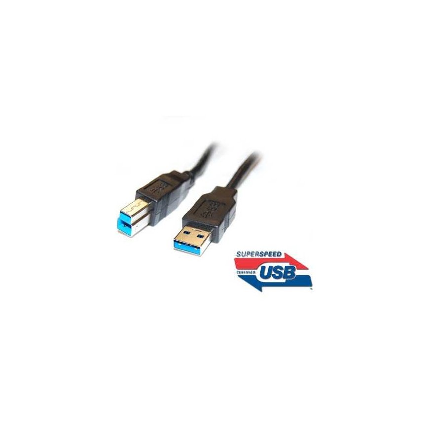 PremiumCord USB-A - USB-B Cable 5 m Black (ku3ab5Bk) – 4