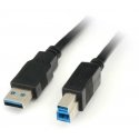 USB kabelis PremiumCord USB-A - USB-B 5 m Melns (ku3ab5Bk) USB kabelis PremiumCord USB-A - USB-B 5 m Melns (ku3ab5Bk)
