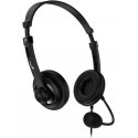 GENIUS austiņas HS-230U/ USB/ melnas GENIUS austiņas HS-230U/ USB/ melnas