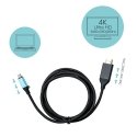 i-tec C31CBLHDMI60HZ videokaabliadapter 1,5 m USB tüüp-C HDMI Must
