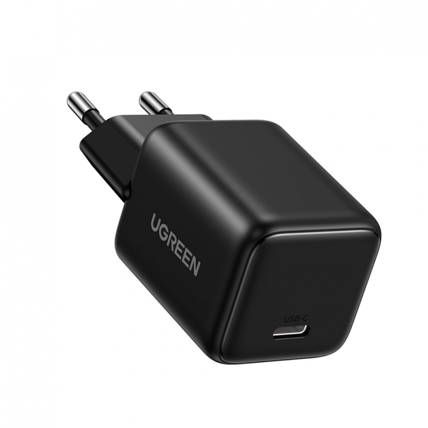 Ugreen X513 30W GaN 1x USB-C Seinälaite - Musta – 2