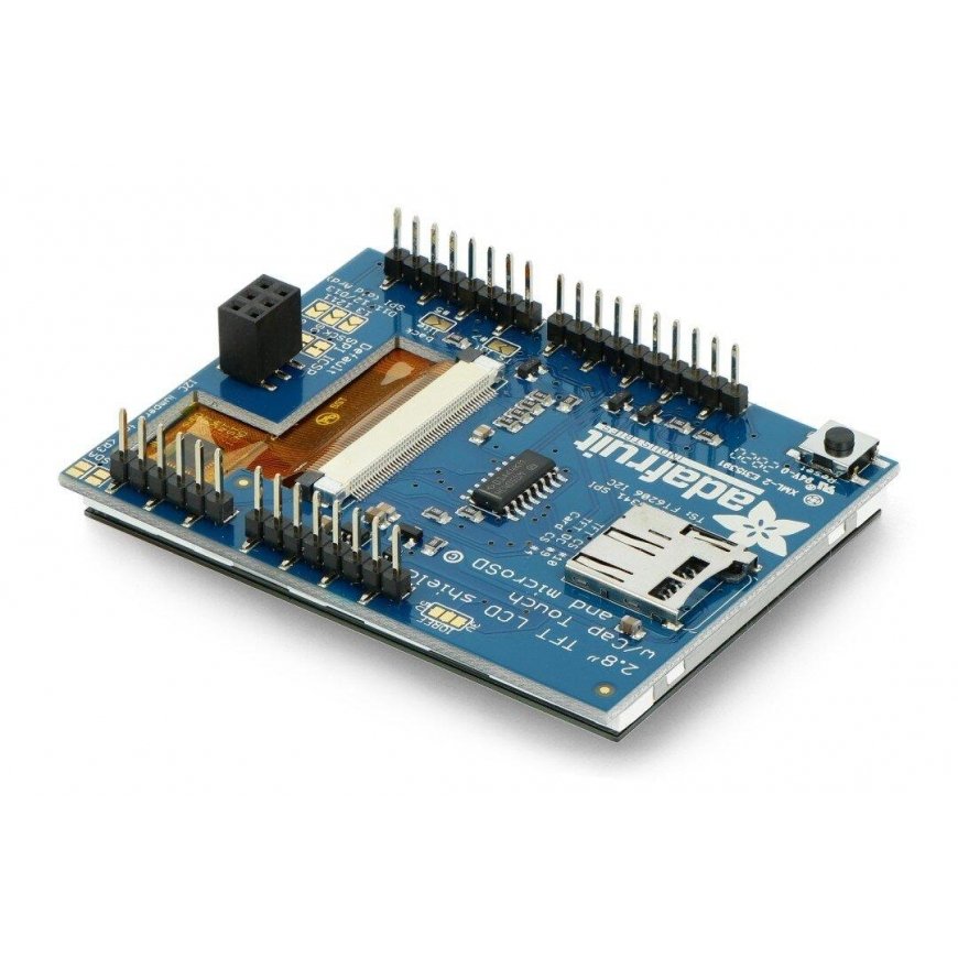 TFT 2.8" 240x320px touchscreen with Micro SD card reader, Arduino accessory, Adafruit 1947 – 4