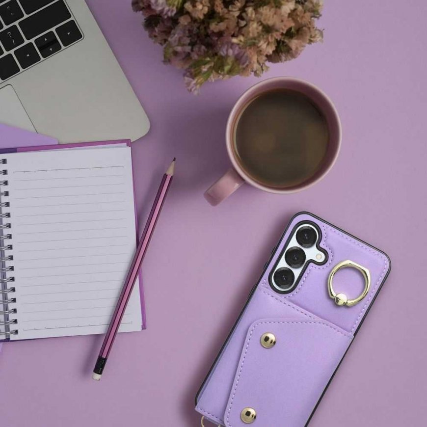 WONDER wallet case for SAMSUNG S25 EDGE, lavender – 5