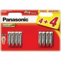 Panasonic Pro Power AAA 4+4 Батарейка одноразового использования Щелочной Panasonic Pro Power AAA 4+4 Батарейка одноразового использования Щелочной