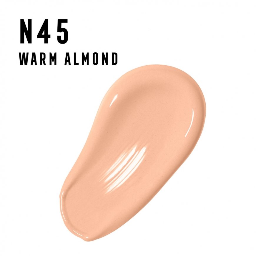 Max Factor Facefinity All Day Flawless 3 in 1 Vegan Foundation W45 Warm Almond – 3