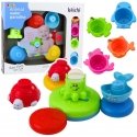 Интерактивный набор игрушек для ванной Lean Toys с фонтаном и животными для детей от 18 месяцев Интерактивный набор игрушек для ванной Lean Toys с фонтаном и животными для детей от 18 месяцев