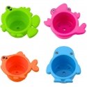 Lean Toys Interaktyvus vonios žaislų rinkinys su fontanu ir gyvūnais vaikams nuo 18 mėnesių