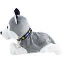 Lean Toys Interactive Plush Husky Dog with Sounds and Movement, 22x22x11 cm Lean Toys Interactive Plush Husky Dog with Sounds and Movement, 22x22x11 cm
