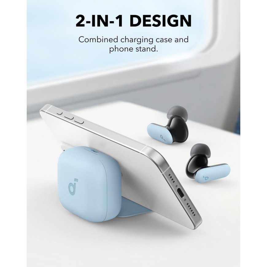 Anker P30i Headset Wireless In-ear Calls/Music USB Type-C Bluetooth Light Blue – 2