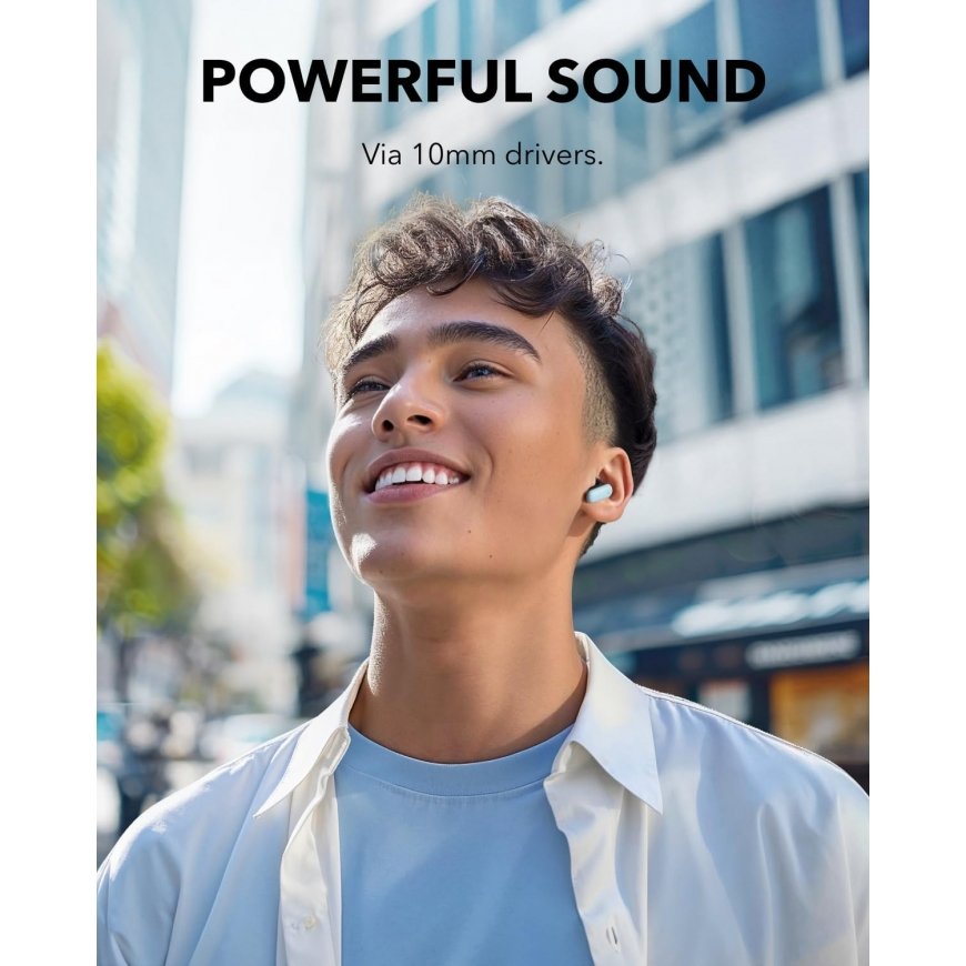 Anker P30i Laisvų rankų įranga Bevielis Įkišamos į ausį Skambučiai / muzika C tipo USB Bluetooth Švi – 5