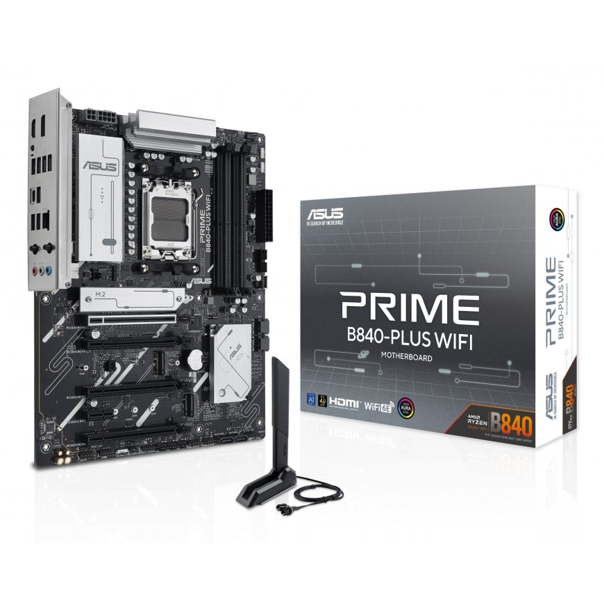ASUS PRIME B840-PLUS WIFI AMD B840 AM5 pieslēgvieta ATX