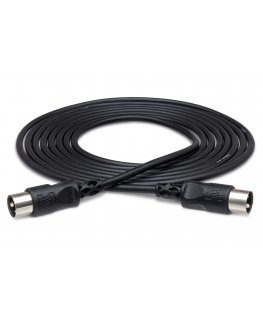 Hosa Technology MID-325BK audiokaabel 7,62 m DIN (5-pin) Must
