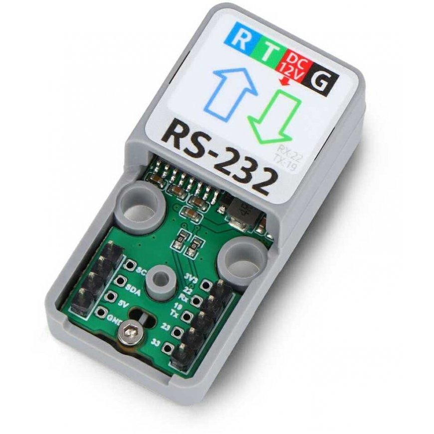 ATOMIC RS232 Bazė – TTL-RS232 keitiklis – M5Atom išplėtimo modulis – M5Stack A136