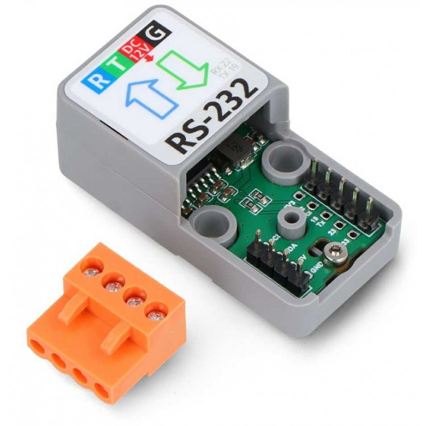 ATOMIC RS232 Bazė – TTL-RS232 keitiklis – M5Atom išplėtimo modulis – M5Stack A136 – 4