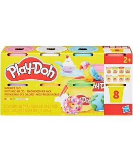 PLAY-DOH plastiliini komplekt, 8 tk.