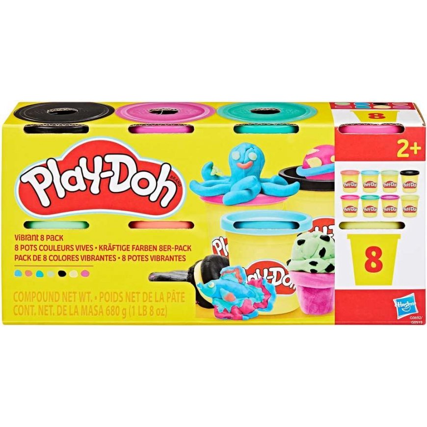 PLAY-DOH modeling clay set, 8 pcs. – 3