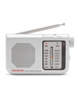 Aiwa RS-55SL radio Personal Analog Silver