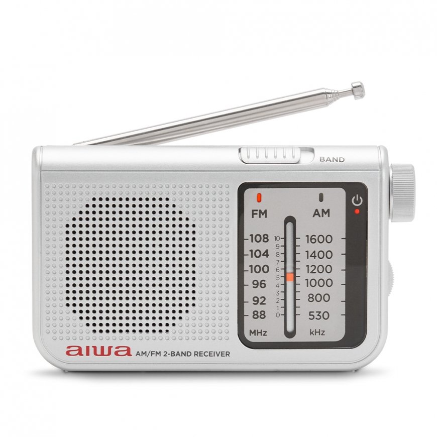 Aiwa RS-55SL radio Personālais Analogais Sudrabs