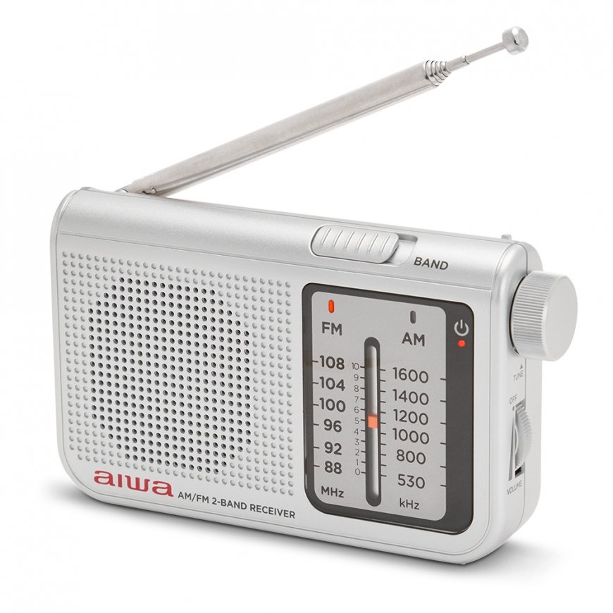 Aiwa RS-55SL радиоприемник Персональный Аналоговый Серебристый – 3