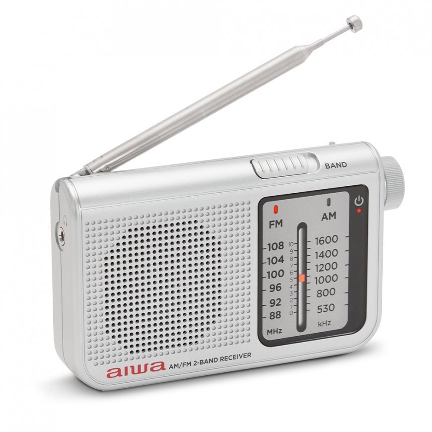 Aiwa RS-55SL радиоприемник Персональный Аналоговый Серебристый – 4