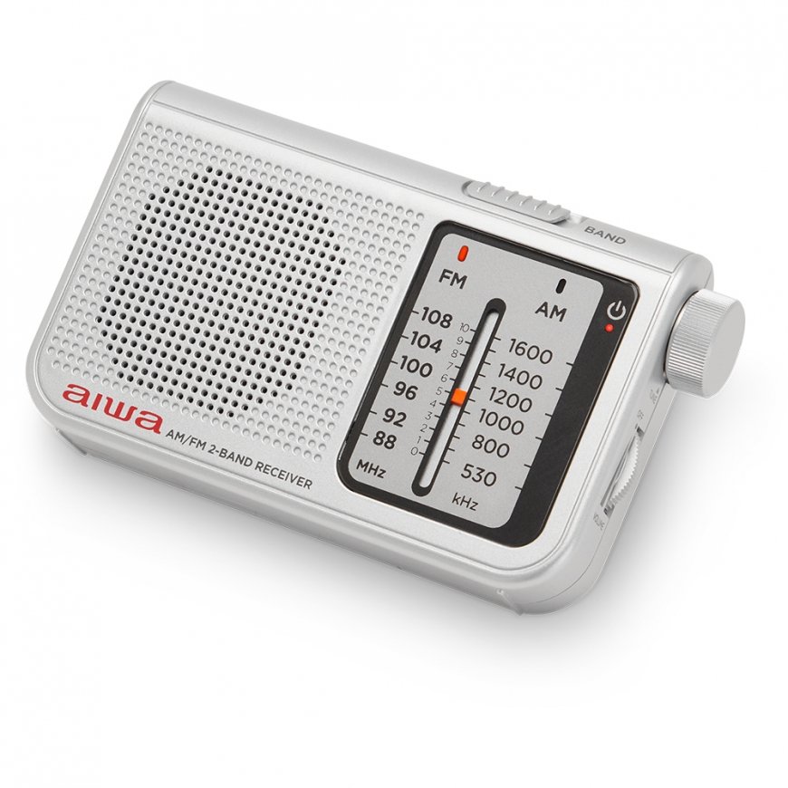 Aiwa RS-55SL radijo imtuvas Asmeniškas Analoginis Sidabras – 5