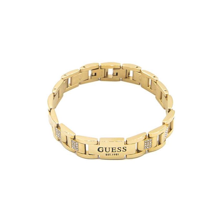 Guess Frontiers Fashion gold-plated bracelet JUMB01342JWSTBKT/U