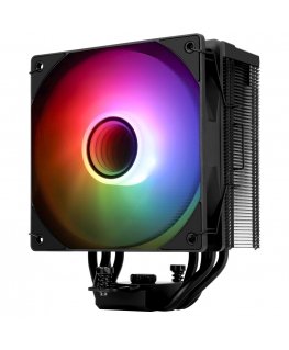 Thermalright Assassin Spirit 120 Vision ARGB Procesors Gaisa dzesētājs 12 cm Melns