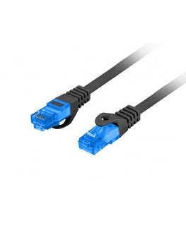 Lanberg PCF6A-10CC-0300-BK verkkokaapeli musta 3 m Cat6a S/FTP (S-STP)