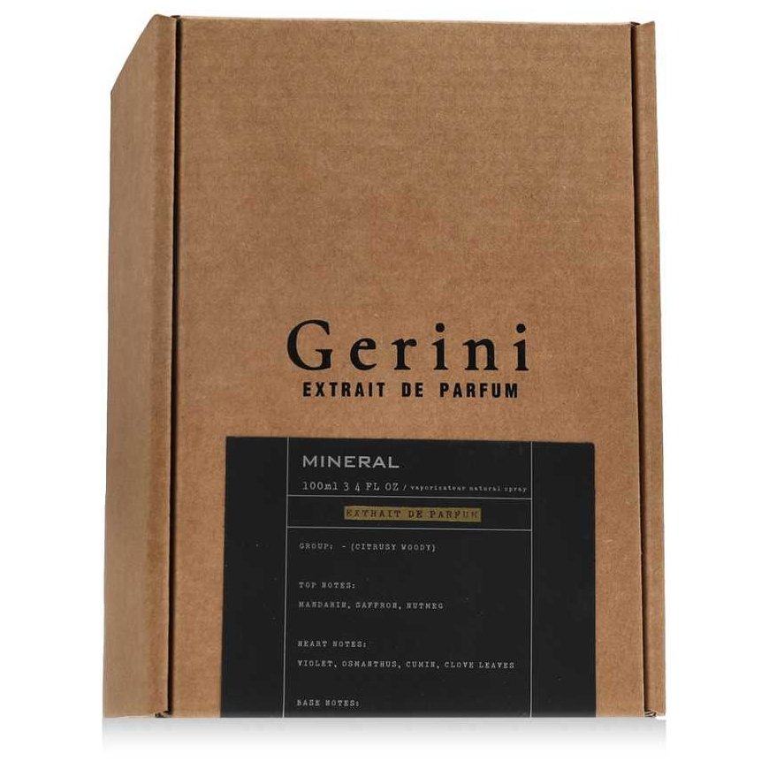Gerini Mineral Parfīma ekstrakts 100 ml (uniseks)