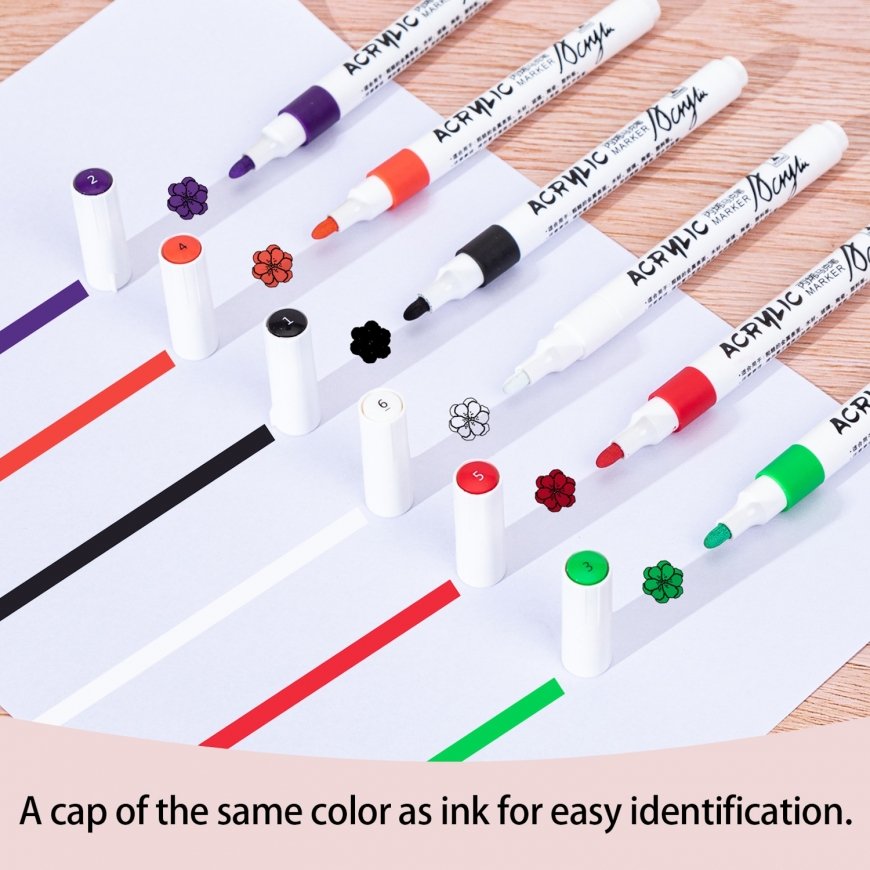 Vigo Marker Set 48 Colors Dual-Tip Professional Drawing Markers – 3