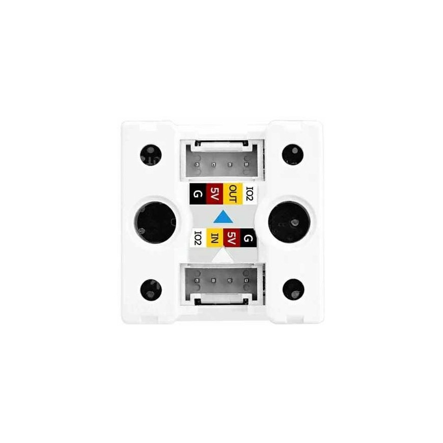 Dēļu bloks – RGB LED matrica 8x8 – 64 WS2812E diodes – Ierīces paplašināšanas modulis – M5Stack U193 – 3